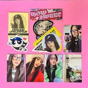 NEWJEANS ミンジ ver. トレカ ステッカー HOWSWEET