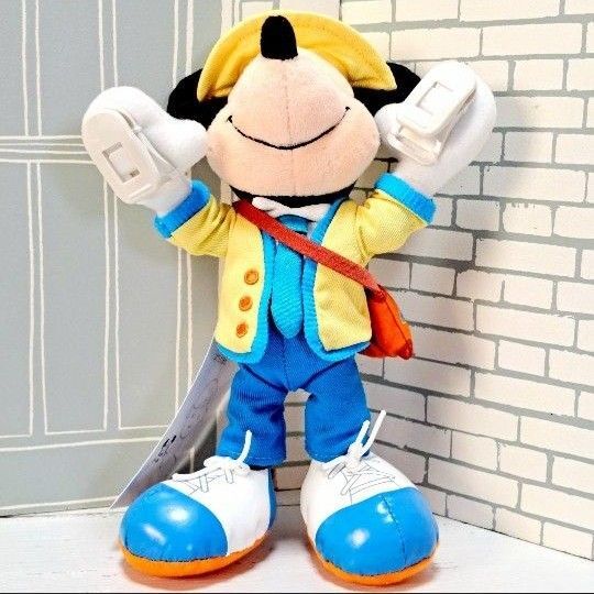 新品 ディズニー バケーションパッケージ バケパ ミッキー 肩のせ ぬいぐるみ 未使用 プレゼント