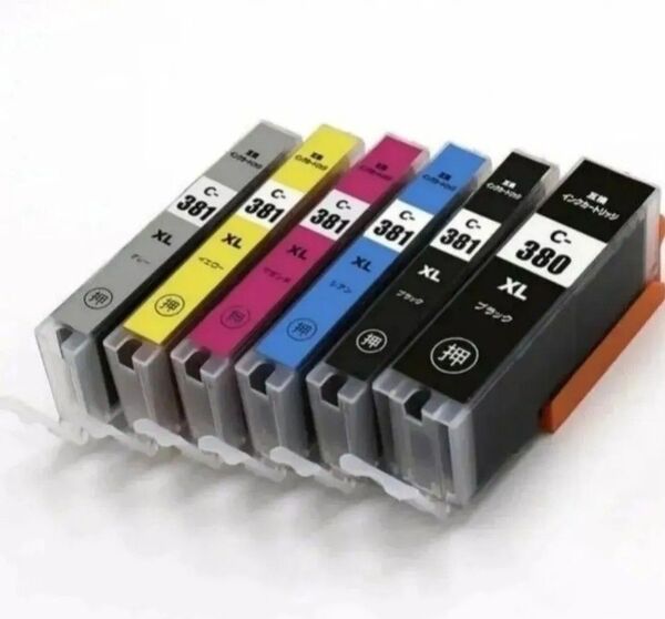 CANON BCI-381XL+380XL/6MP インク増量版 6色セット