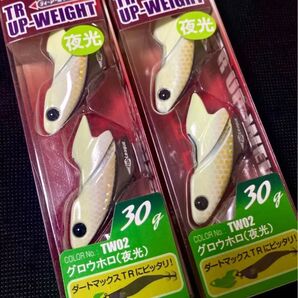 ☆新品未使用☆ダートマックス TR アップウェイト 30g TW02 グロウホロ 2個セット #ダートマックスtr