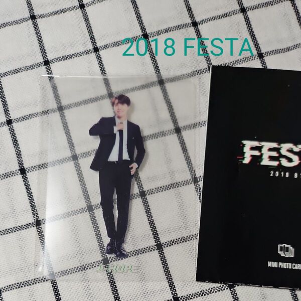 ホソク J-HOPE トレカ bts festa フェスタ 2018 ムードライト ムードランプ 透明 ミニフォト フォトカード