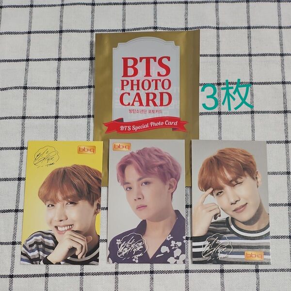ホソク J-HOPE トレカ フォトカード bbq チキン フォトカード bts
