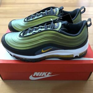 NIKE AIR MAX 97 LX ナイキ エアマックス97 スニーカー アンスラサイト アマリロ 黒 黄色 虹色 US8 26cm 国内正規品 新品未使用 限定 レア