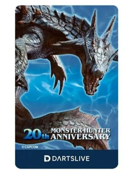 モンスターハンター ラギアクルス 限定ダーツライブカード