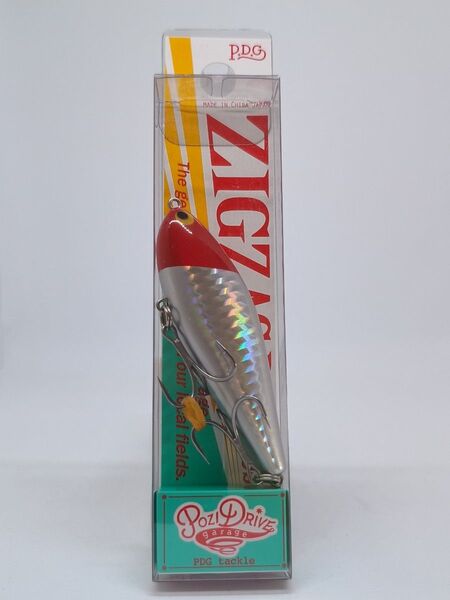 【新品未開封】ポジドライブガレージ ジグザグベイト80s レッドヘッドフォイル