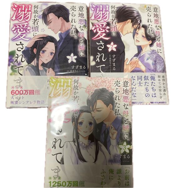 意地悪な母と姉に売られた私。 何故か若頭に溺愛されて1巻から3巻