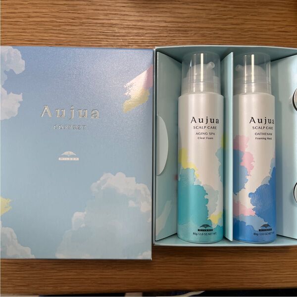 Aujua オージュア エイジングスパ クリアフォーム&オセナム フォーミングマスク