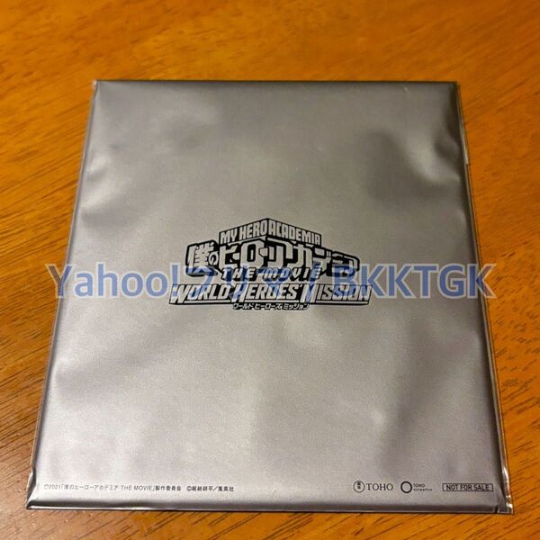 未開封 / 僕のヒーローアカデミア 映画 ワールドヒーローズミッション 入場特典 複製色紙 / 緑谷出久 爆豪勝己 轟焦凍 ロディ