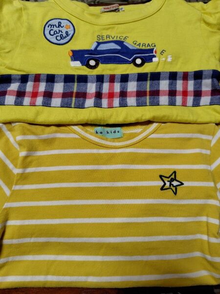 ミキハウス ハッカキッズ 長袖Tシャツセット110