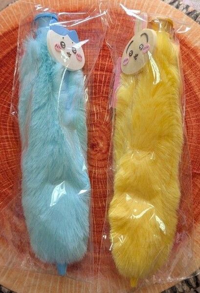 ちいかわ ふわふわBIGボールペン ハチワレ うさぎ 2本セット