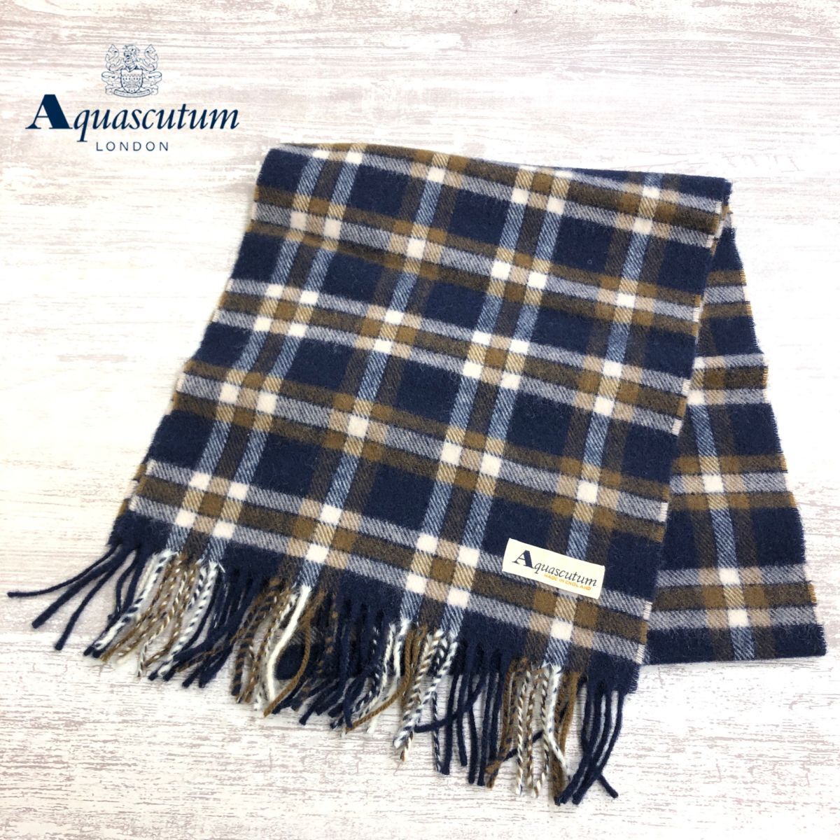 Yahoo!オークション -「aquascutum マフラー」(ファッション) の Yahoo!オークション -「aquascutum マフラー」(ファッション) の