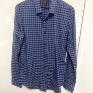 zara man チェックシャツ 長袖