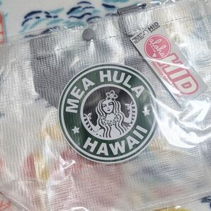 未使用 ローカルモーション クリアバッグ ランチバッグ ハワイアン