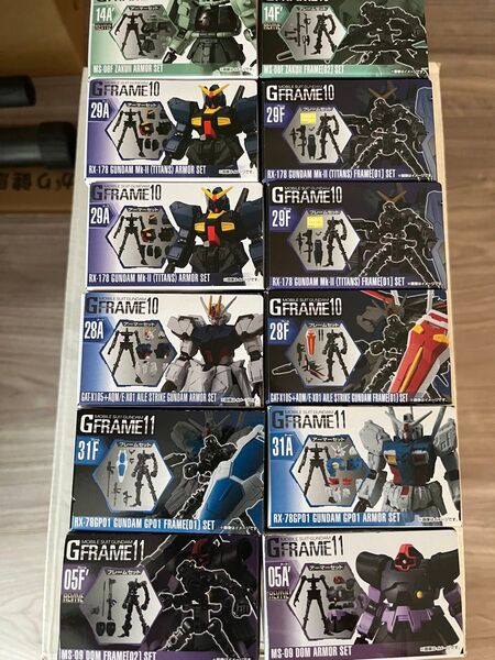 Gフレーム10 11 ザク ドム等