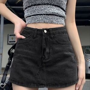 ミニスカート タイトスカート デニムスカート キュロットスカート 韓国風 未使用 スカート Y2k