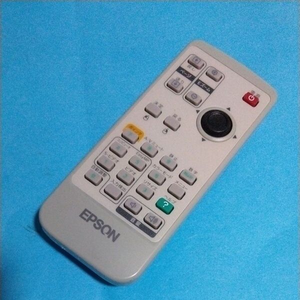 【動作OK】【送料無料】【匿名配送】【純正】◆ EPSON プロジェクター用リモコン 129175100