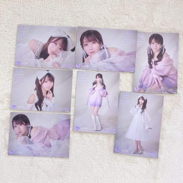 =LOVE イコラブ 大谷映美里 生写真 みりにゃ 生誕 2024 7枚セット