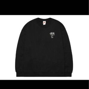 Nike x Stussy International Crewneck Sweatshirt "Black"