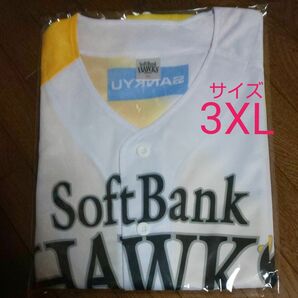 福岡ソフトバンクホークス 3XL 大きいサイズ レプリカユニフォーム ソフトバンクホークス オシャレ