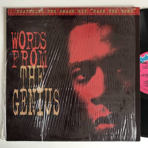 The Genius - Words From The Genius (USリイシュー/ジャケ違い/LP/アルバム/マイナー/ニュースクール)