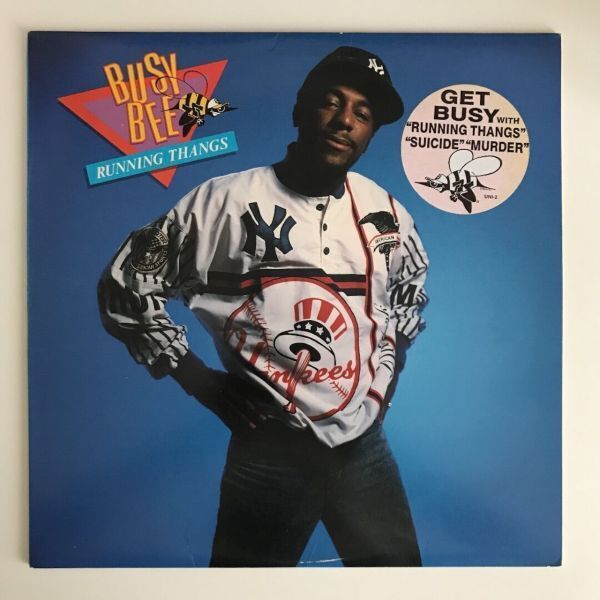 Busy Bee - Running Thangs (USオリジナル/LP/アルバム/ミドル/Jazzy Jay) ②