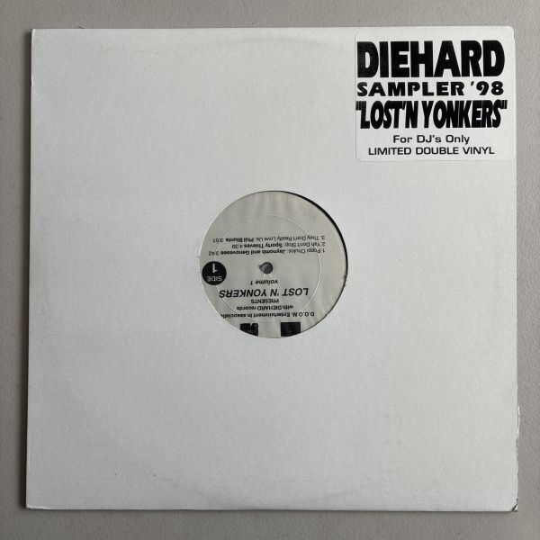 Various - Diehard Sampler '98 Lost 'N Yonkers (USオリジナル/2LP/アルバム/マイナー/アングラ/コンピレーション)