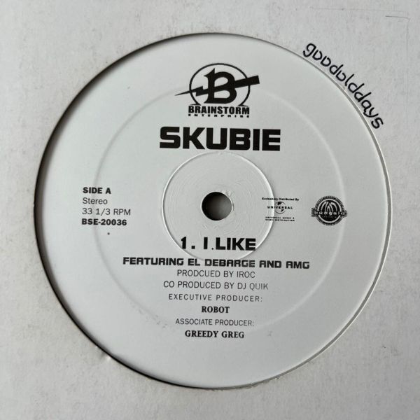 Skubie Featuring El Debarge And AMG - I Like (USオリジナル/プロモオンリー/Promo)