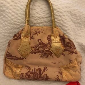 ヴィヴィアンウエストウッド ヤスミンバッグ トワレ柄 ブラッチャリーニ製 難あり