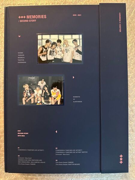 tomorrow x together txt トゥバ 2020-2021Memories メモリーズ DVD 日本語字幕あり