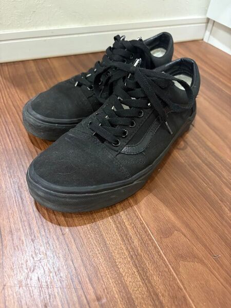 VANS OLD SCHOOL/ローカットスニーカー/BLK/キャンバス/507698
