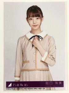 Art hand Auction 坂口珠美 乃木坂46 生写真 チュウ 25thCDシングル しあわせの保護色 初回封入特典 非売品, な行, の, 乃木坂46