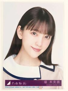 Art hand Auction 堀未央奈 生写真 ヨリ 乃木坂46 25thCDシングル しあわせの保護色 初回封入特典 非売品, な行, の, 乃木坂46