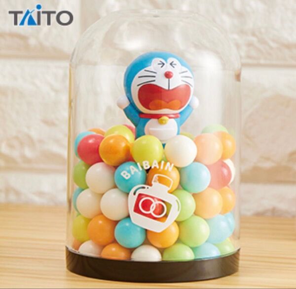 【新品未開封】ドラえもん フードストッカー バイバイン お菓子入れ 小物入れ