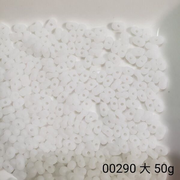 チェコビーズ ファルファーレ 大 約3.2x6.5mm 50g (02090)