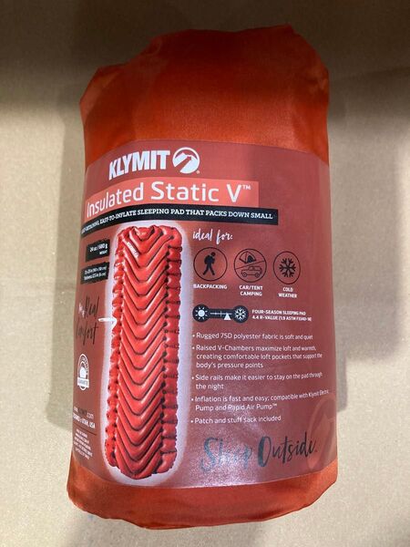 KLYMIT Insulated Static V クライミット