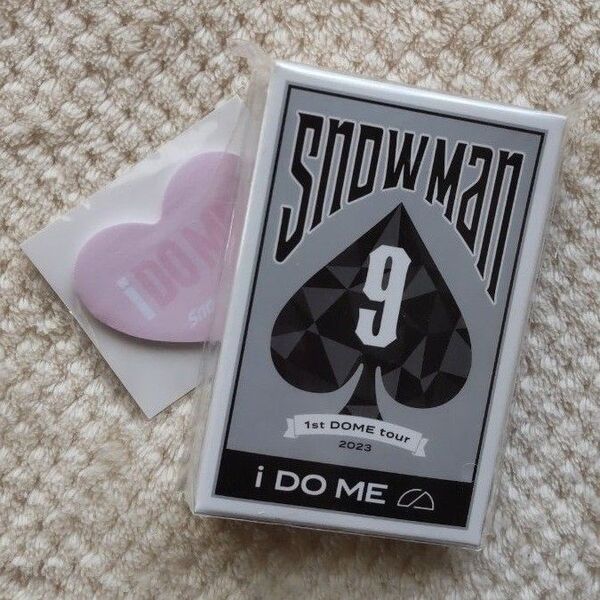 ★Snow Man 1st DOME tour 2023 i DO ME トランプ◆Ss