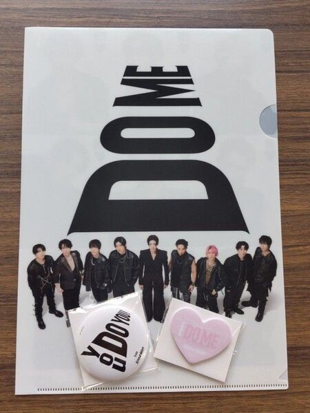 Snow Man 「 i DO ME」購入者 特典 缶ミラー ふせん クリアファイル セット