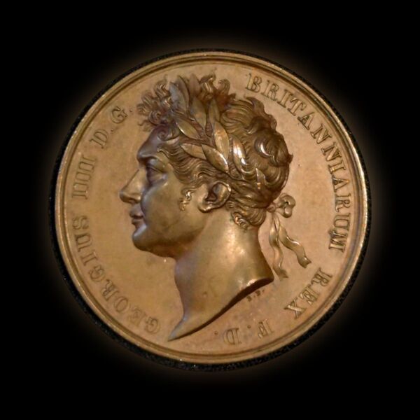 イギリス ジョージ4世 載冠式ブロンズメダル
