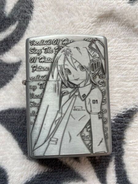 ZIPPO zippo風立体オイルライター? 初音ミク ボーカロイド