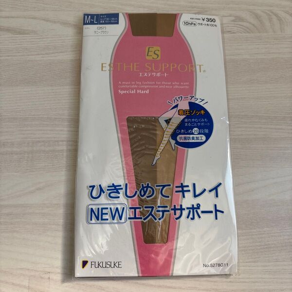 着圧タイツ M L サニーブラウン レディース FUKUSUKE