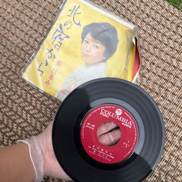 北の宿から レコード? 都はるみ