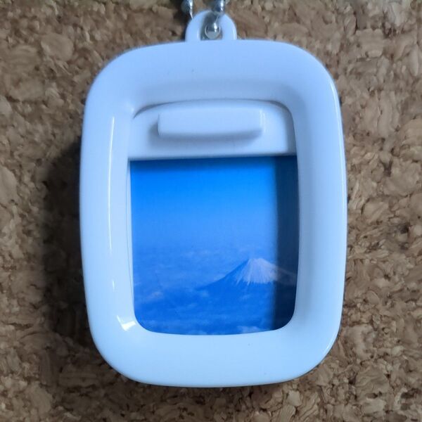 飛行機の窓 富士山 ガチャガチャ