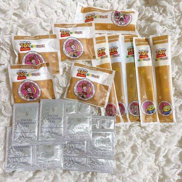 24時間限定値下げ中!トイストーリーホテル アメニティー まとめ売り 歯ブラシ ヘアブラシ
