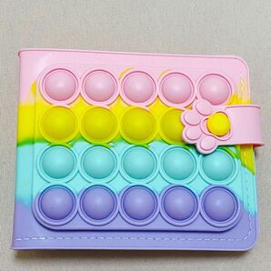 プッシュポップ 二つ折り財布
