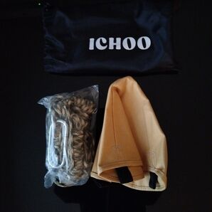 キャンプ タープ連結 タープアダプター トンガリハット カラビナ/ロープ付 ICHOO