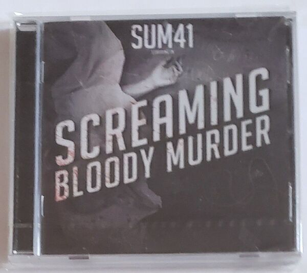 未開封 未使用 輸入盤 SUM41 SCREAMING BLOODY MURDER パンク サム41