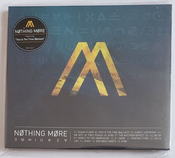 未開封 未使用 輸入盤 ナッシング・モア NOTHING MORE プログレッシブ・ロック ヘヴィ メタル デジパック?