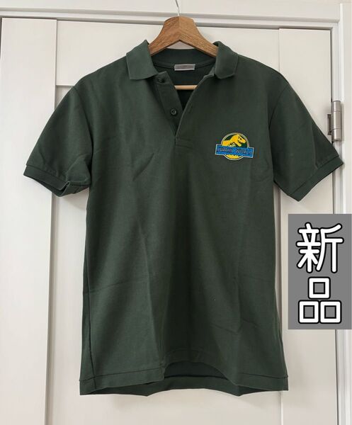 【新品】ユニバーサルスタジオジャパン ジェラシックパーク ポロシャツ カーキ