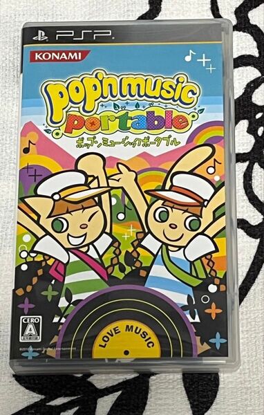 PSP ポップンミュージックポータブル ソフト 動作確認済み