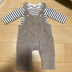 petit main オーバーオール 80